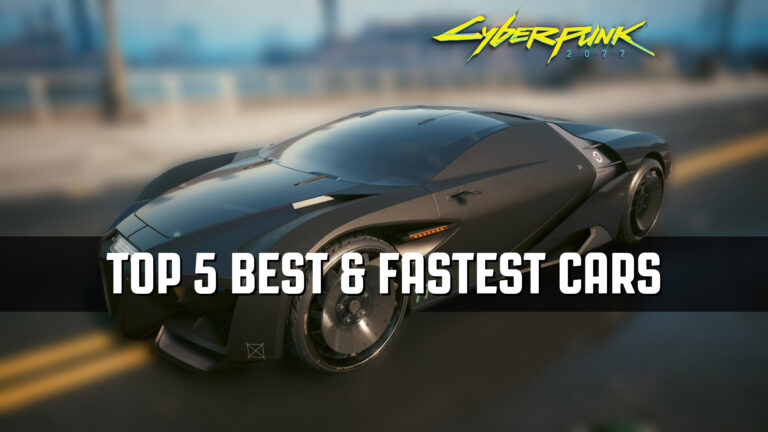 Top 5 Cars You Must Own in Cyberpunk 2077 (With Locations)