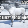 Top 5 Best & Rare Horses You Should Have in Red Dead Redemption 2 (With Locations)